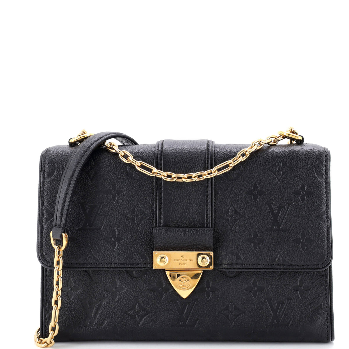 Louis Vuitton Saint Sulpice Handbag Monogram Empreinte Leather PM