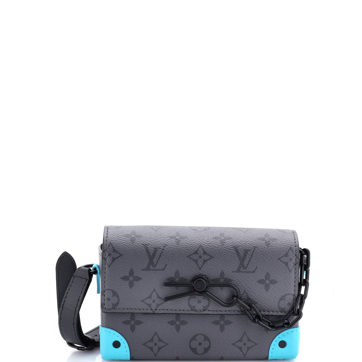 Louis Vuitton Steamer Wearable Wallet Reverse Monogram Eclipse Canvas