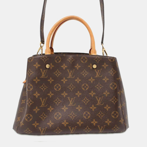 Montaigne Bordeaux Monogram Bag