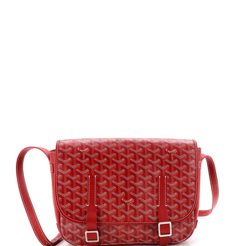 GOYARD Belvedere Messenger Bag Coated Canvas MM