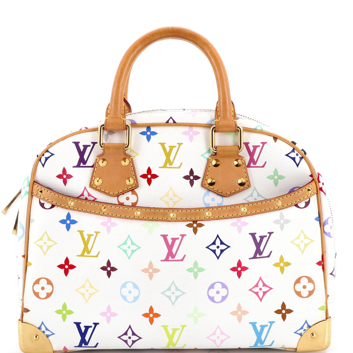 Louis Vuitton Trouville Handbag Monogram Multicolor