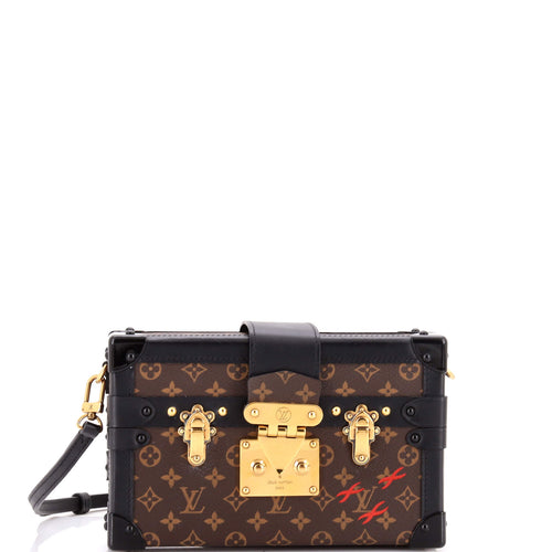 Petite Malle Handbag Monogram Canvas