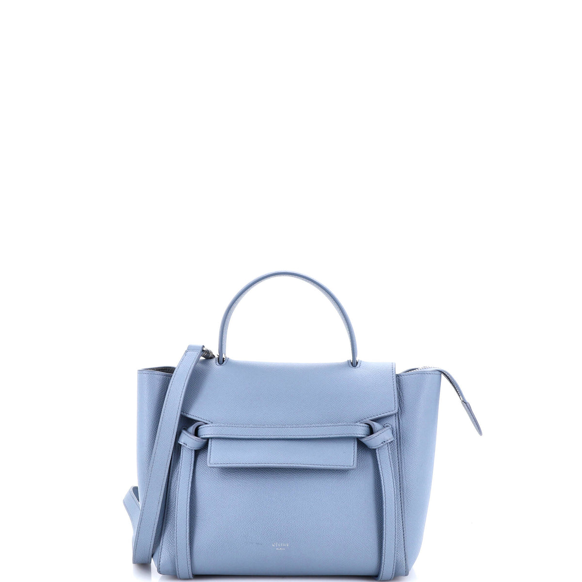 Celine CELINE Belt Bag Textured Leather Nano