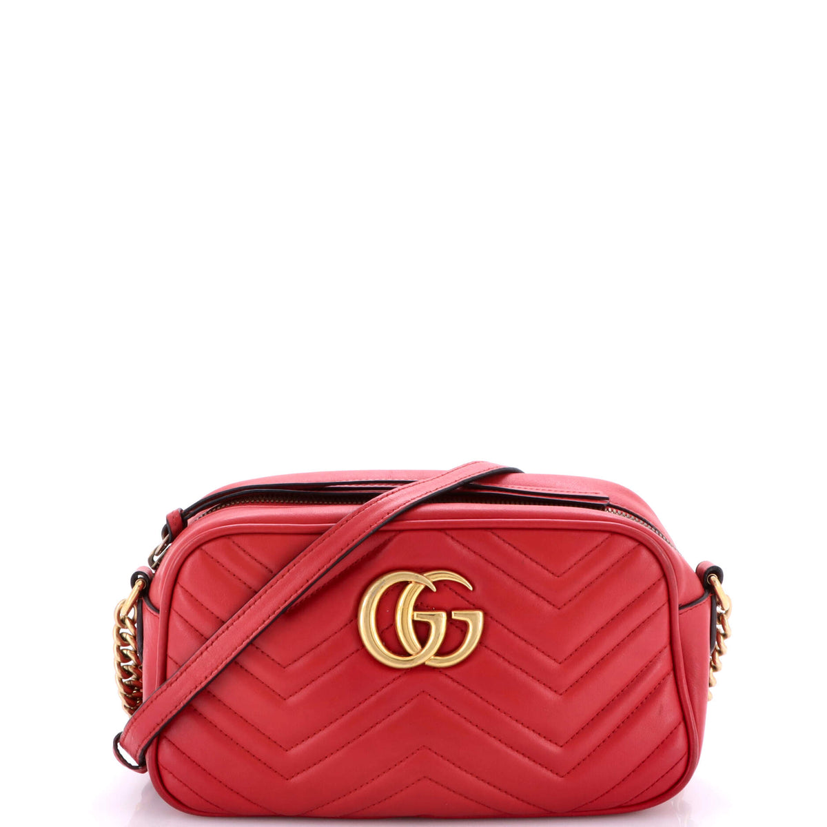 Gucci GUCCI GG Marmont Shoulder Bag Matelasse Leather Small