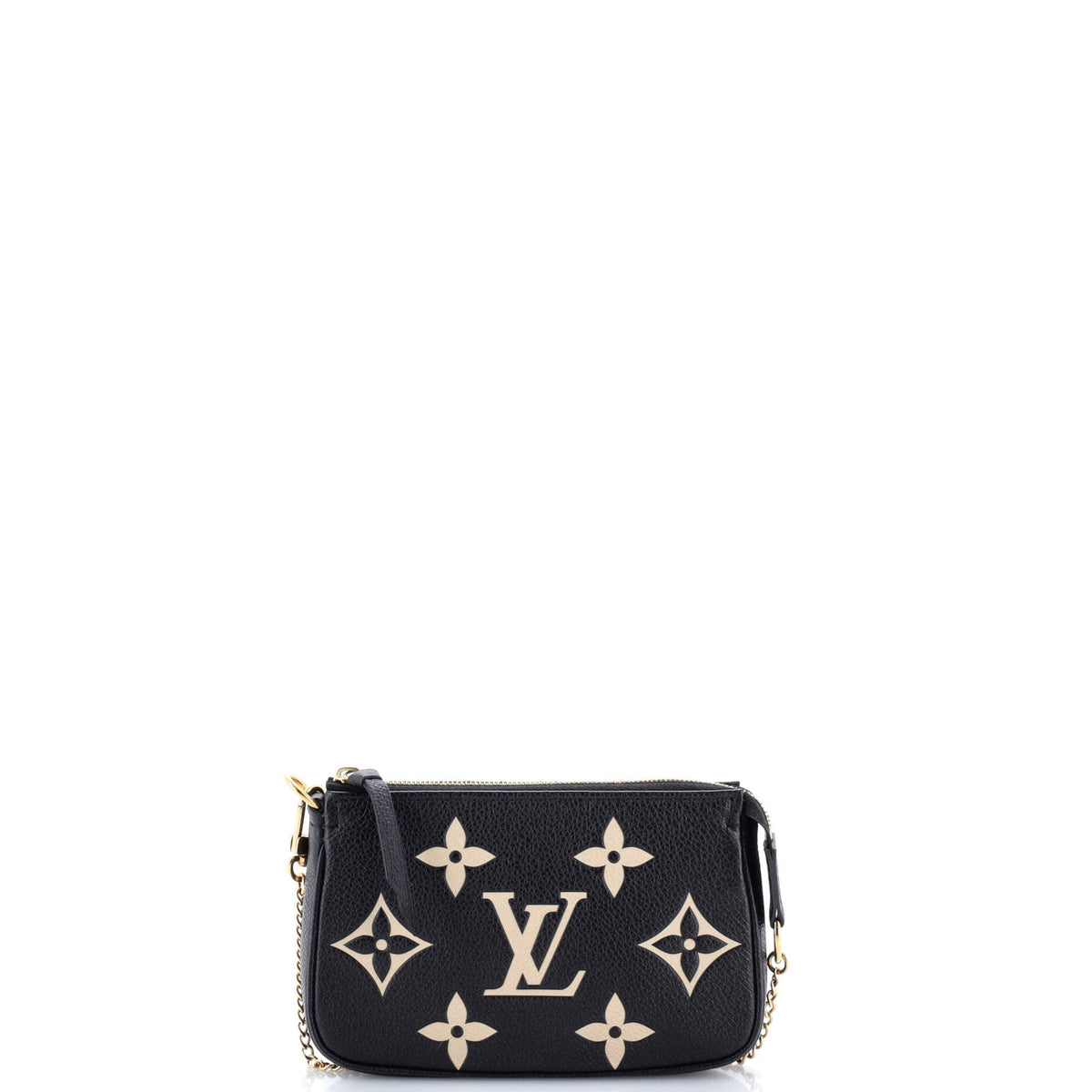 Louis Vuitton Pochette Accessoires Bicolor Monogram Empreinte Giant Mini