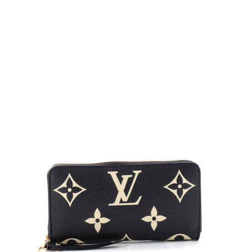 Zippy Wallet Bicolor Monogram Empreinte Giant