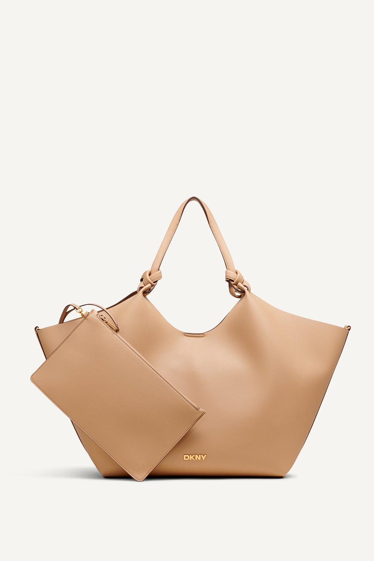 DKNY Women's Paula Large Commuter Tote in Cappuccino
