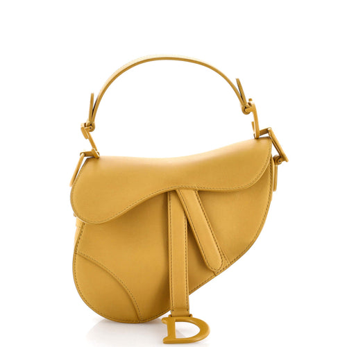 Ultra Matte Saddle Handbag Leather Mini
