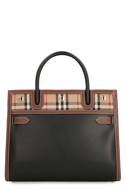 Women's Title Leather Bag in Black | 8025269113870 Color A1189