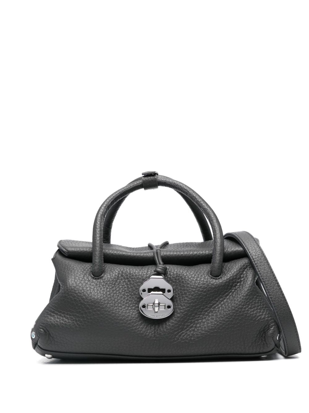 Zanellato Women's Centauro Leather Handbag in Grey | Size UNI | 068750SCENTAUROZ0155