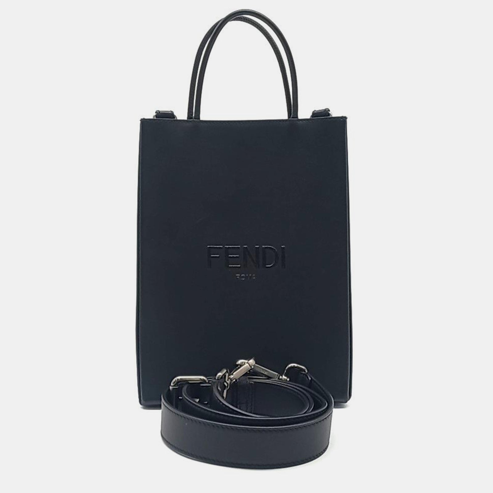 Fendi Black Pack Small Shopping Bag