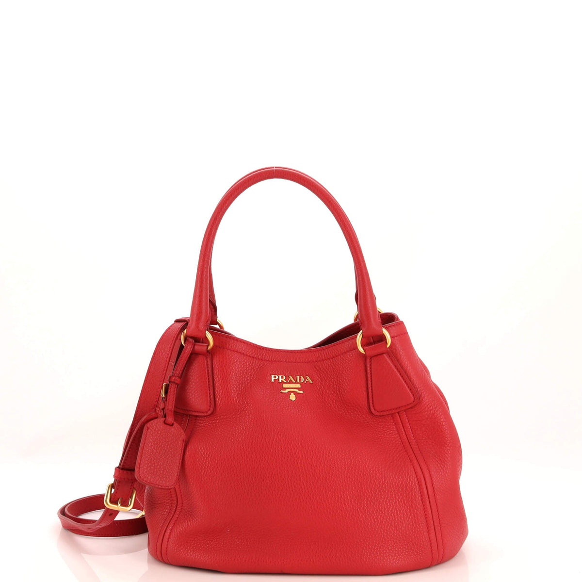 Prada PRADA Convertible Satchel Vitello Daino Medium