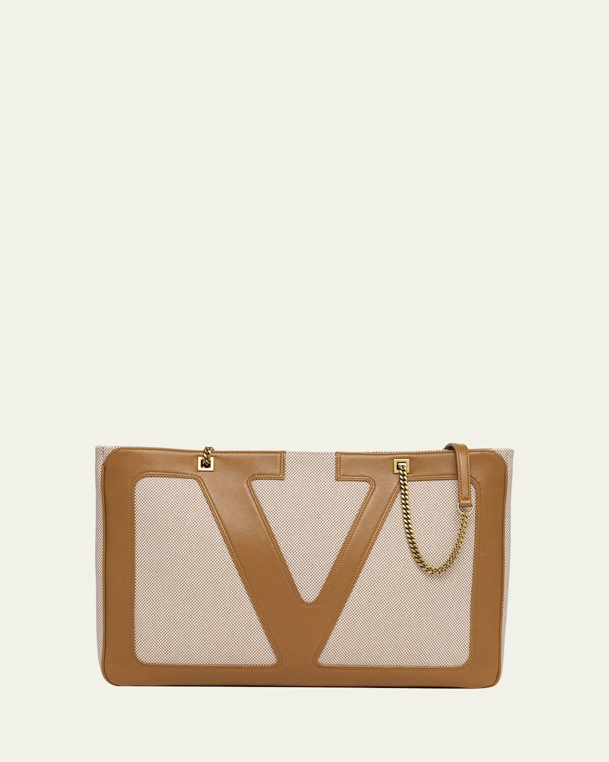 Valentino Viva Superstar Large VLOGO Canvas Tote Bag