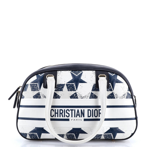 Vibe Zip Bowling Bag Printed Star Embossed Leather Medium