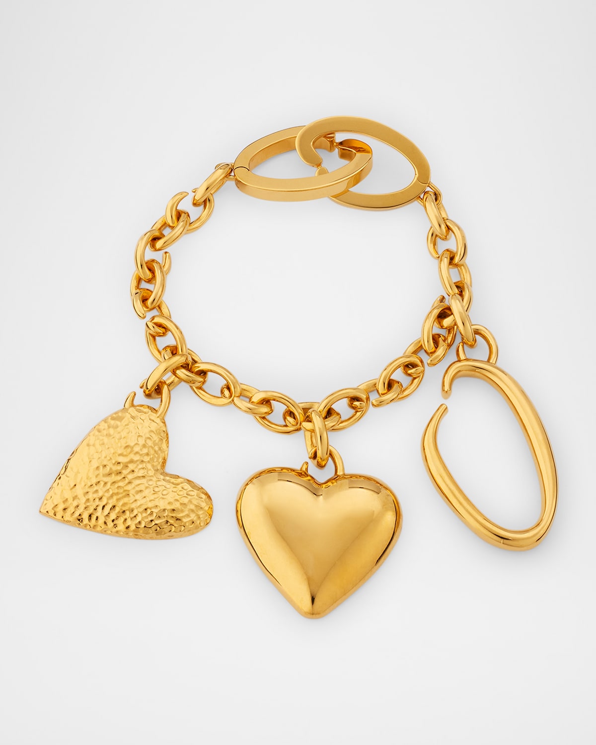 Kara Hearts and O Bag Charm