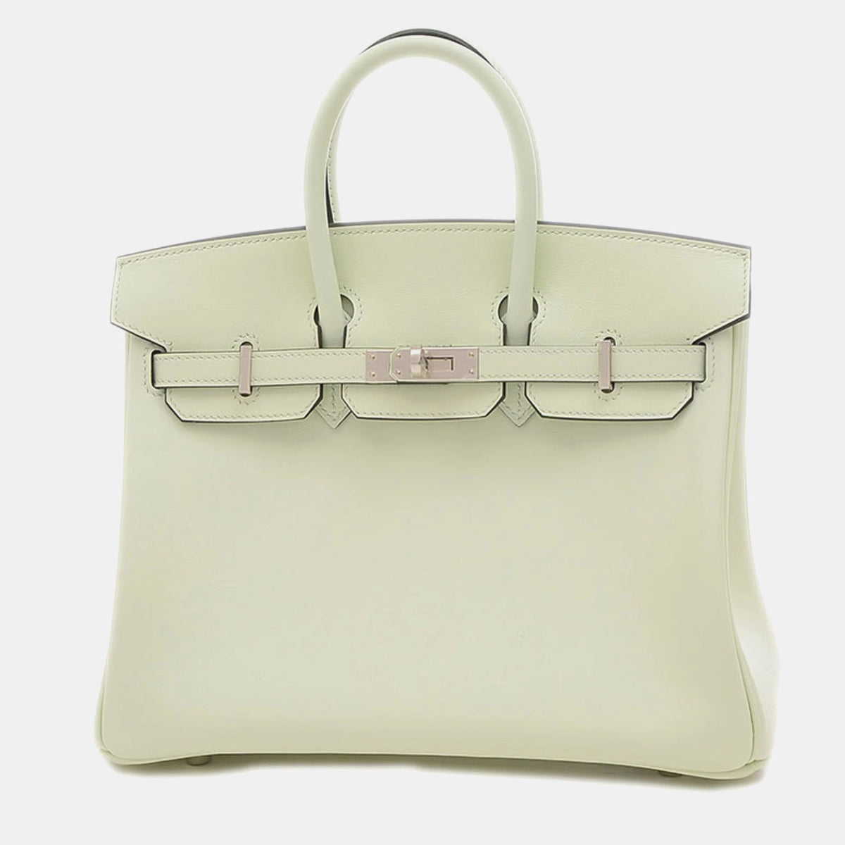 Hermès Birkin 25 Handbag Swift Veil Fizz B stamp