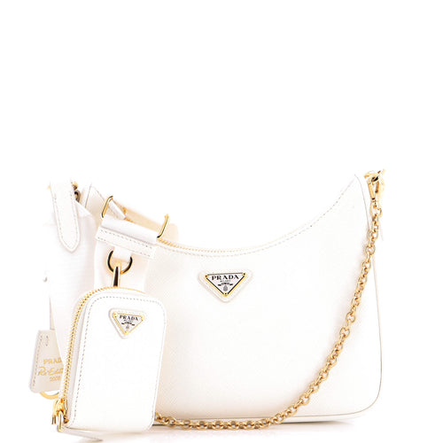 PRADA Re-Edition 2005 Shoulder Bag Saffiano Leather Small