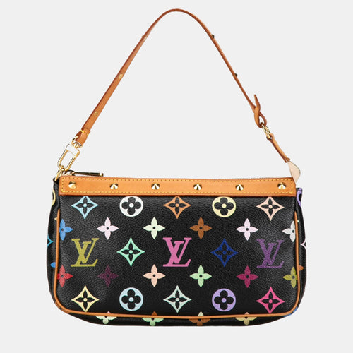 Black Monogram Multicolore Pochette Accessoires