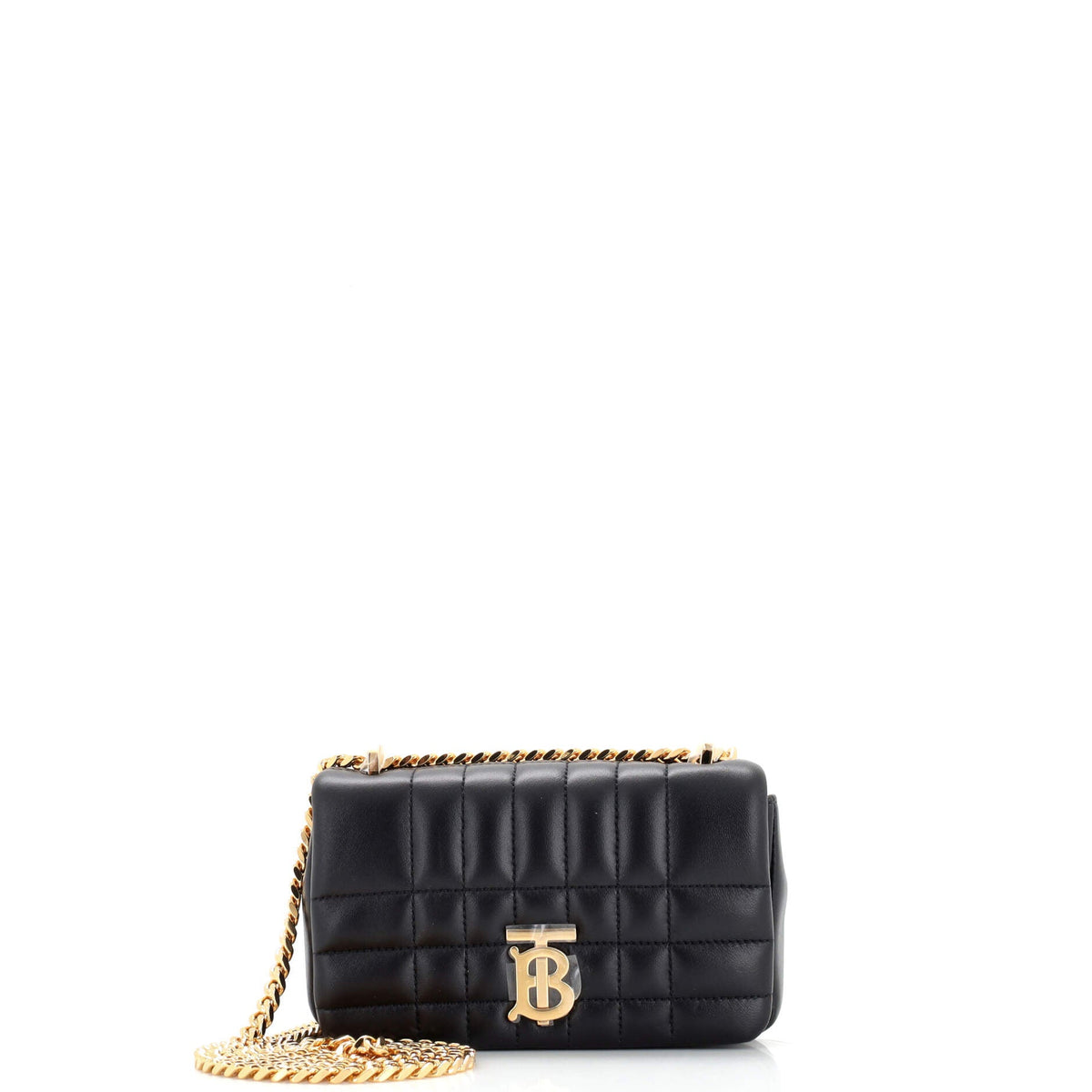 Burberry Lola Shoulder Bag Quilted Lambskin Mini