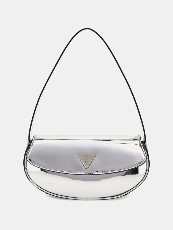 Guess Arnela Mirror-Look Mini Shoulder Bag