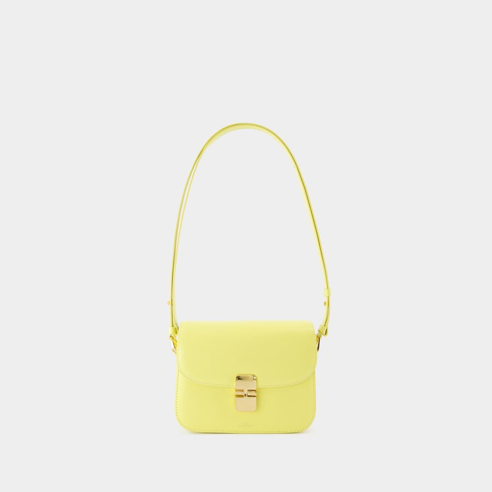 A.p.c. Women's Grace Small Bag in Yellow | PXBMW Color F61413 Color DAJ