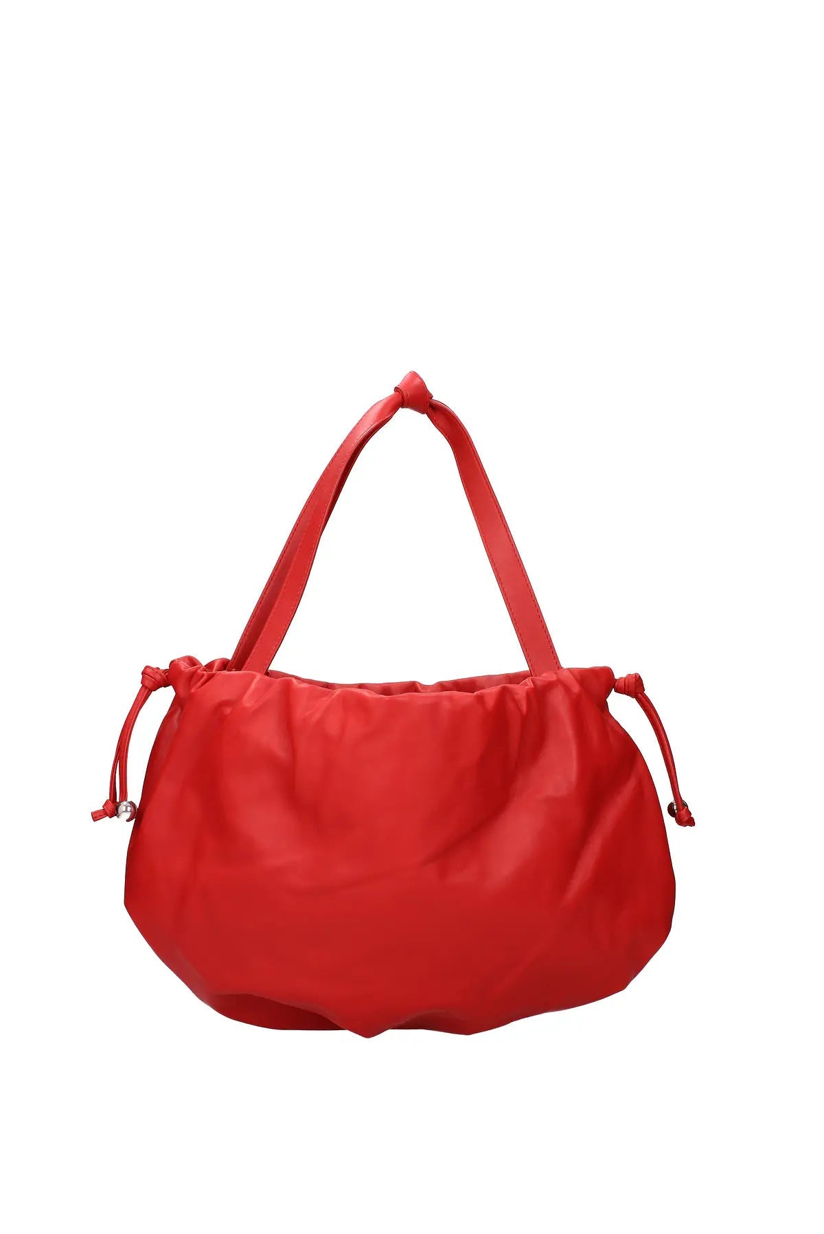 Bottega Veneta Women's The Bulb Leather Bag in Red | 651812VCP40 Color 8823