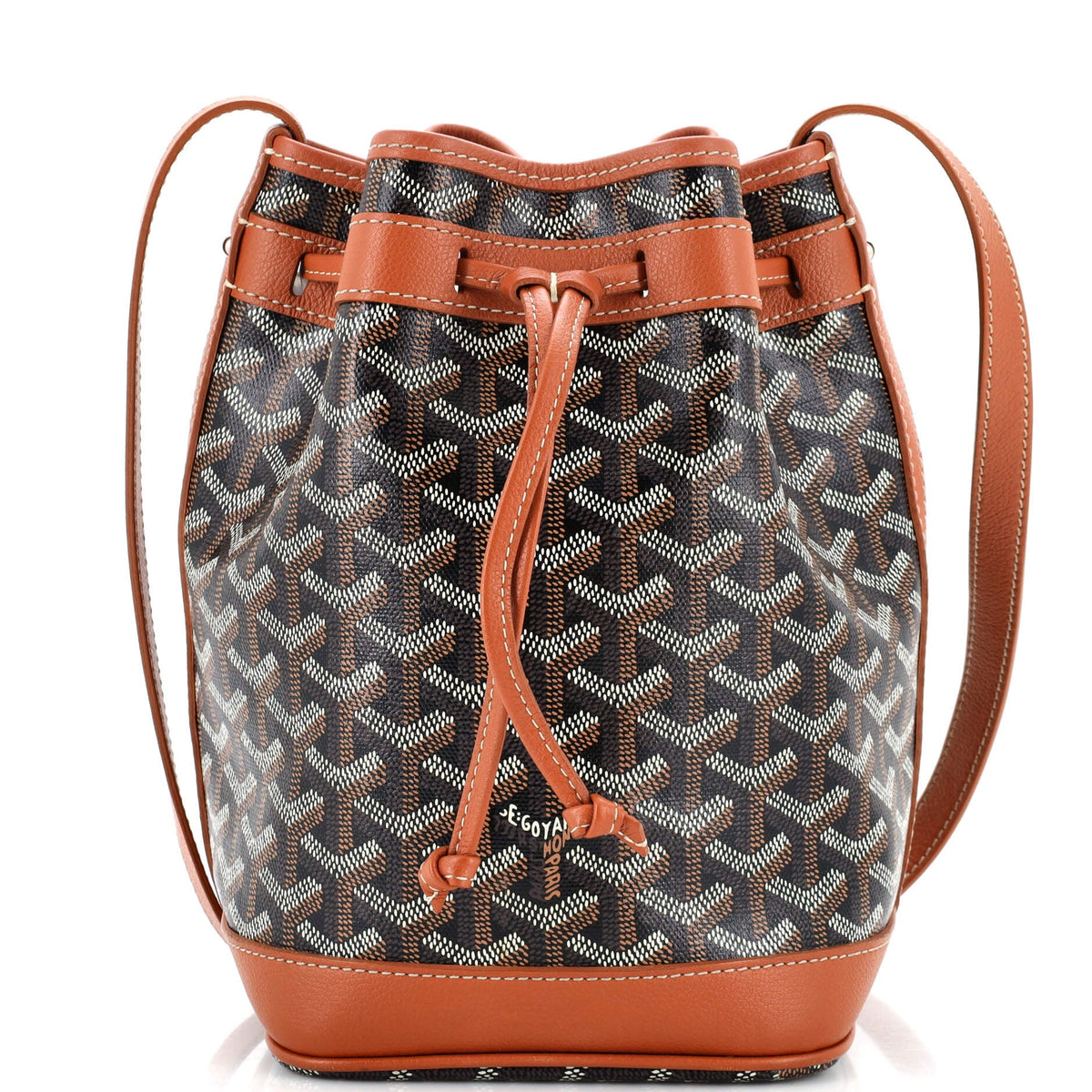 Goyard GOYARD Petit Flot Bucket Bag Coated Canvas PM