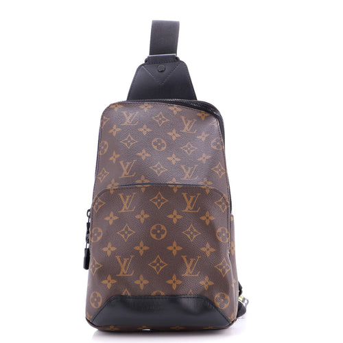 Avenue Sling Bag Macassar Monogram Canvas