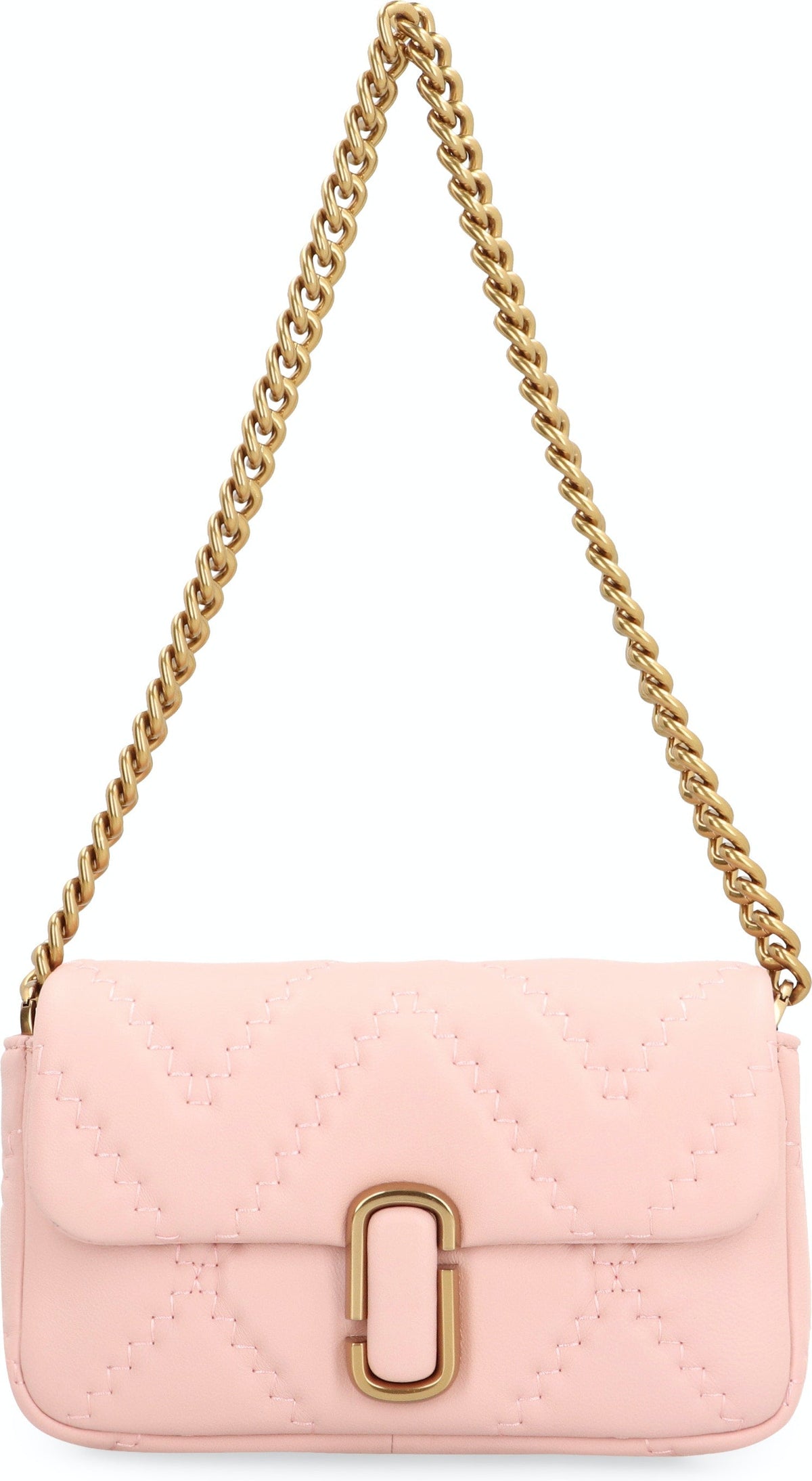 Marc Jacobs Women's J Marc Leather Mini Crossbody Bag in Pink | 2S3HSH016H03 Color 624