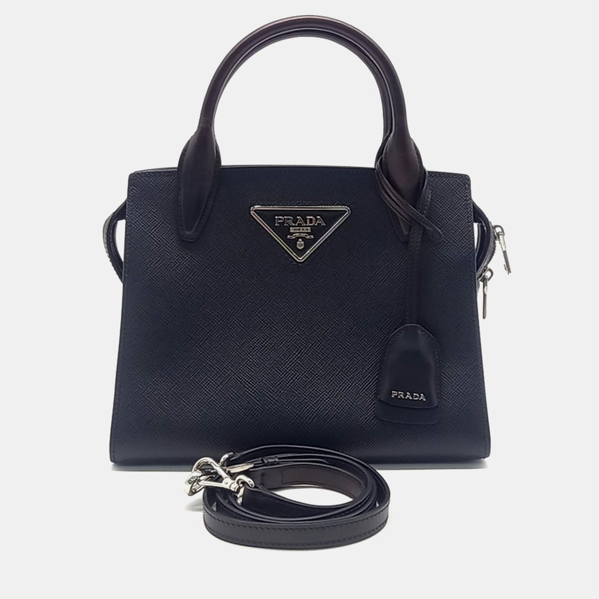 Prada Christine Saffiano Tote Bag