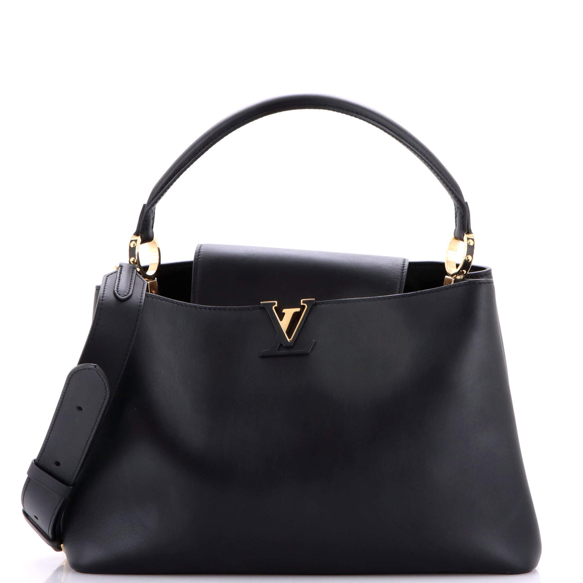 Louis Vuitton Capucines Souple Bag Leather GM
