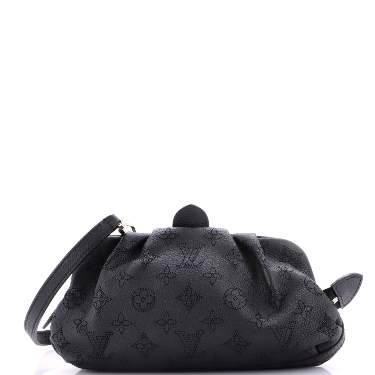 Louis Vuitton Scala Pouch Bag Mahina Leather Mini