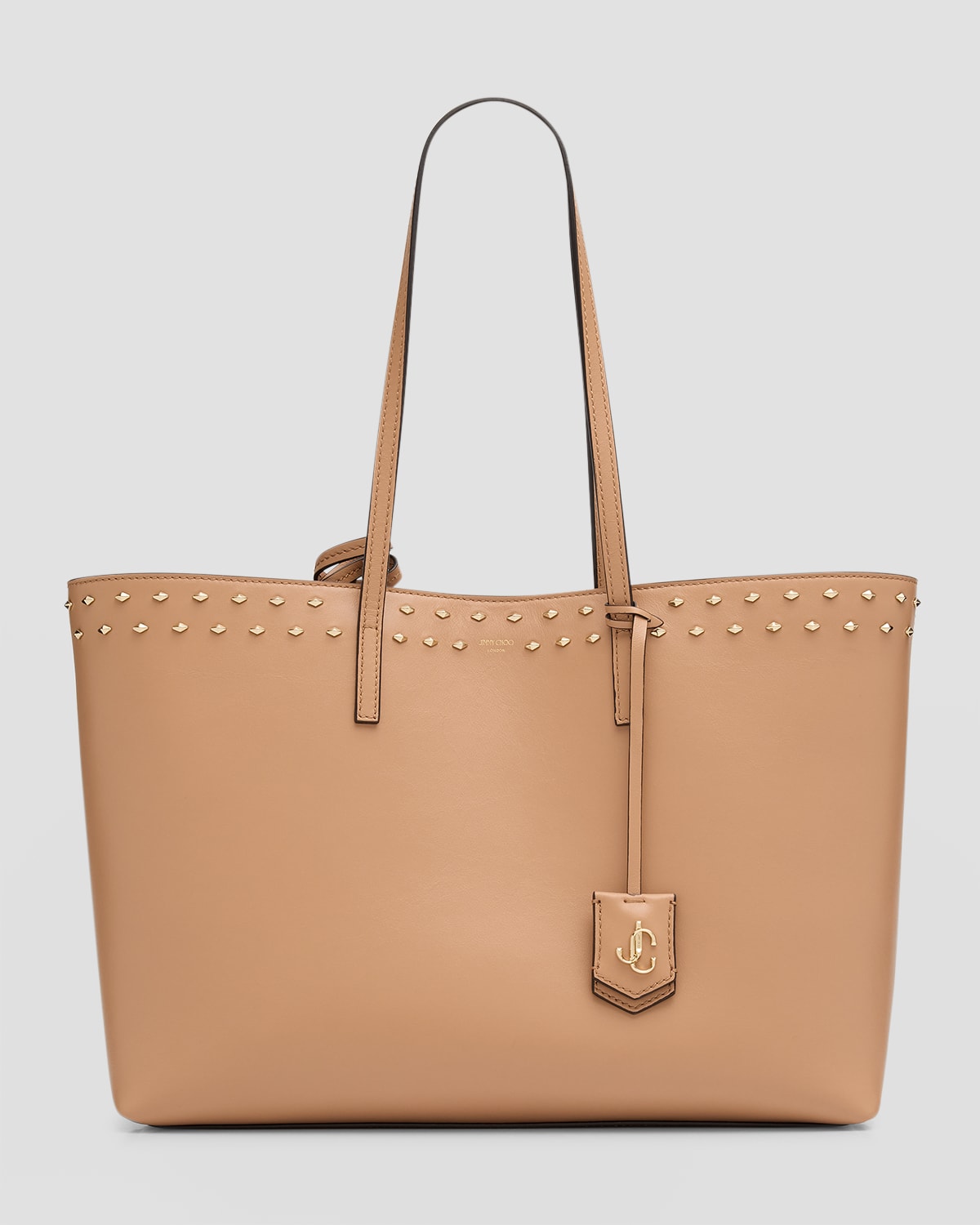 Jimmy Choo Nine2Five East-West Leather Tote Bag