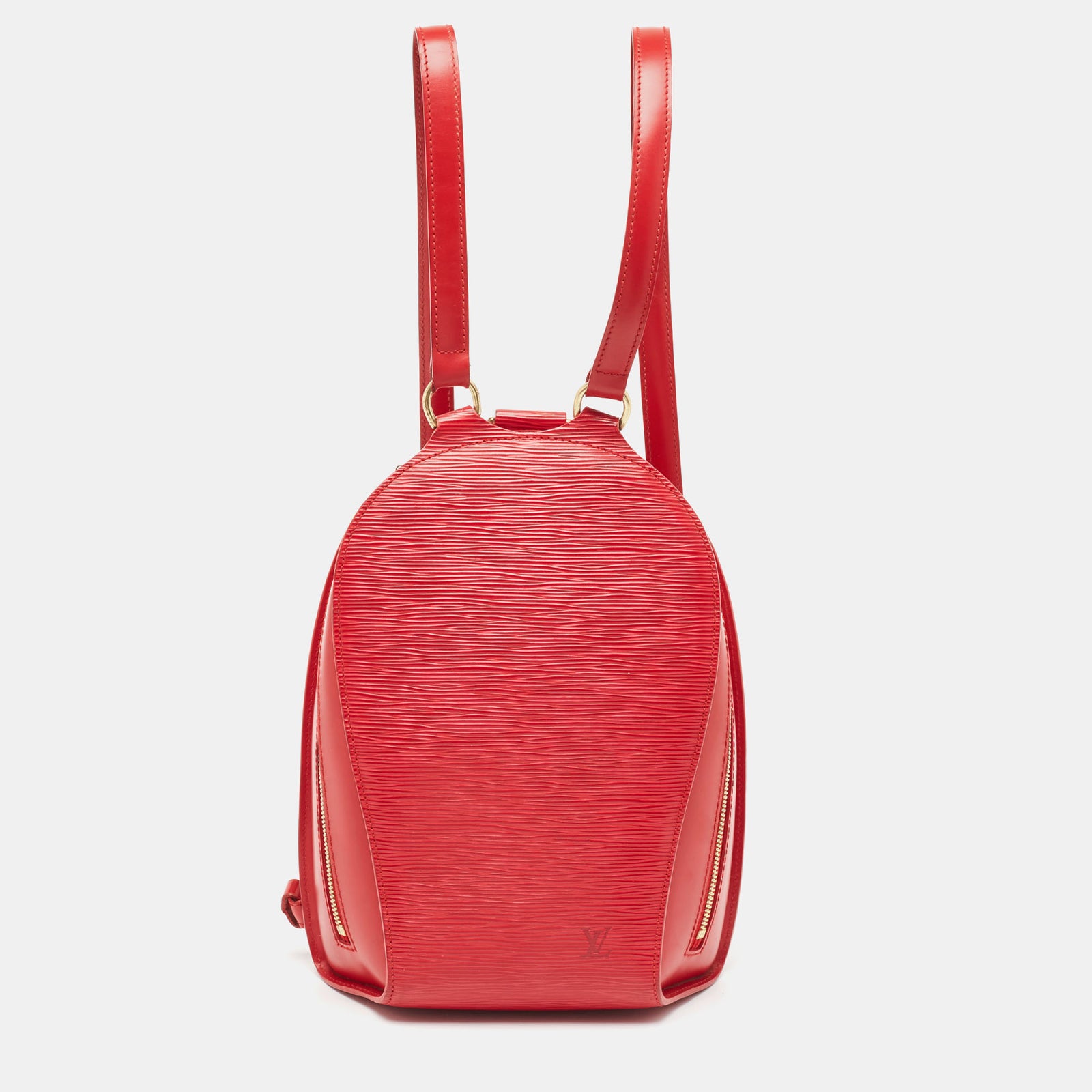 Louis Vuitton Roter Mabillon-Rucksack aus Epi-Leder