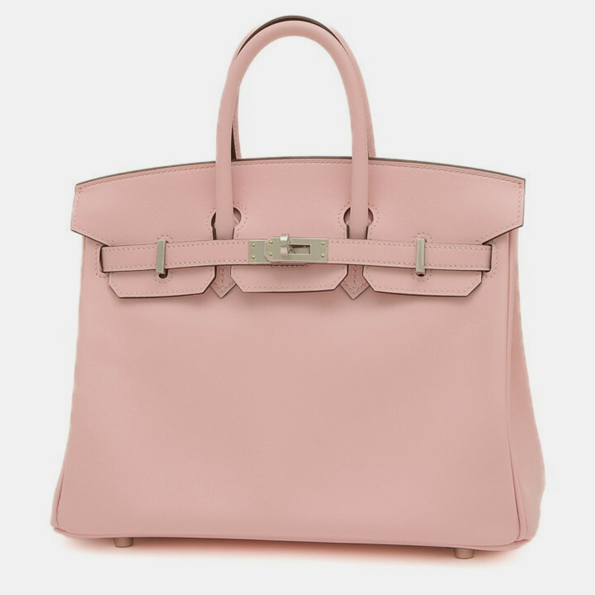 Hermès Rose Sakura Swift Birkin 25 Handbag