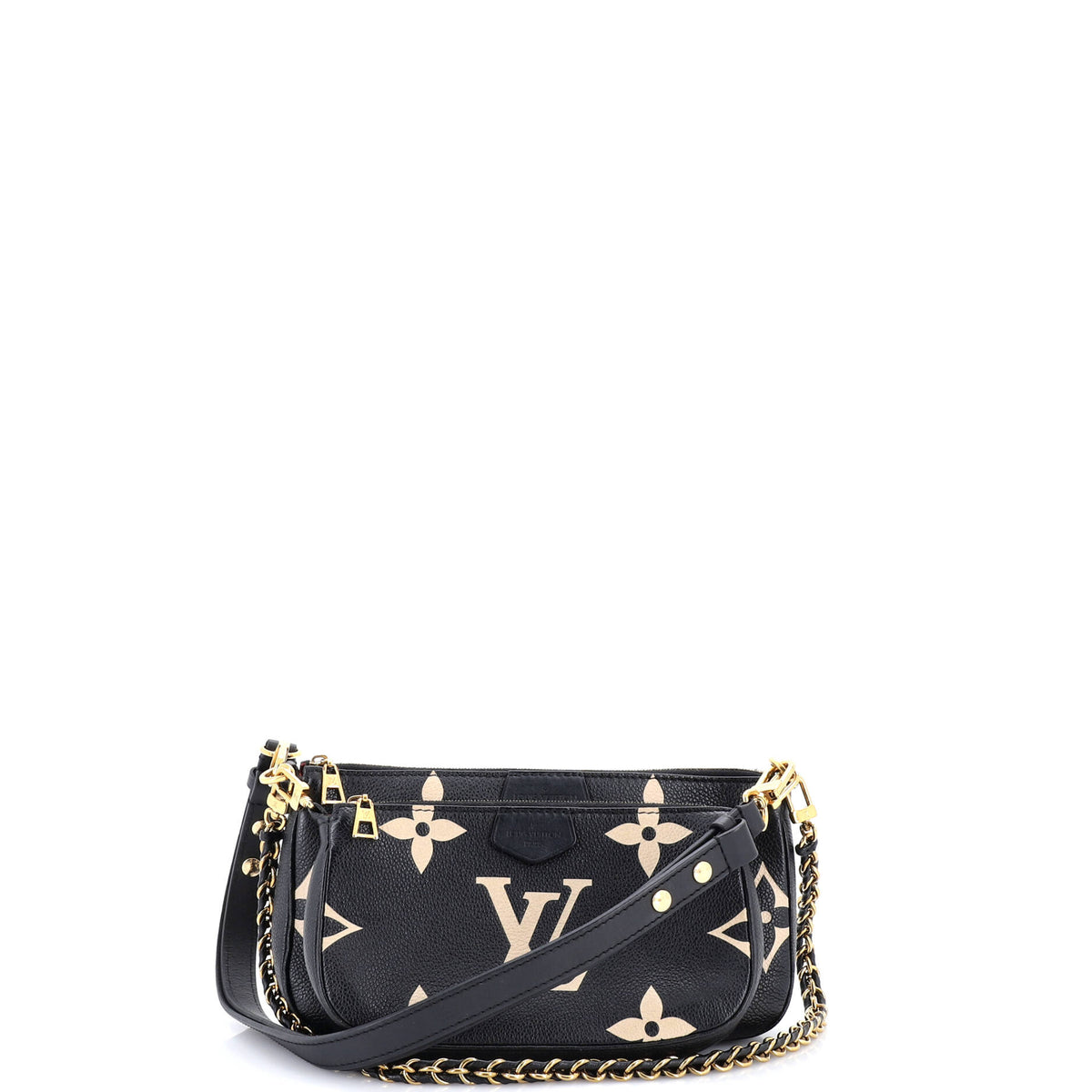 Louis Vuitton Multi Pochette Accessoires Bicolor Monogram Empreinte Giant