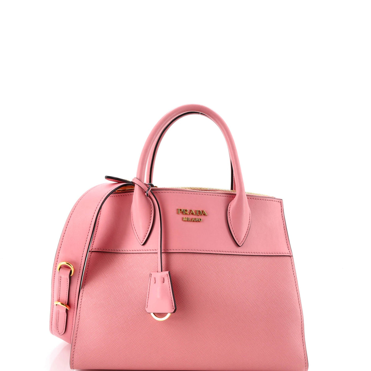 Prada PRADA Paradigme Tote Saffiano with City Calf Small