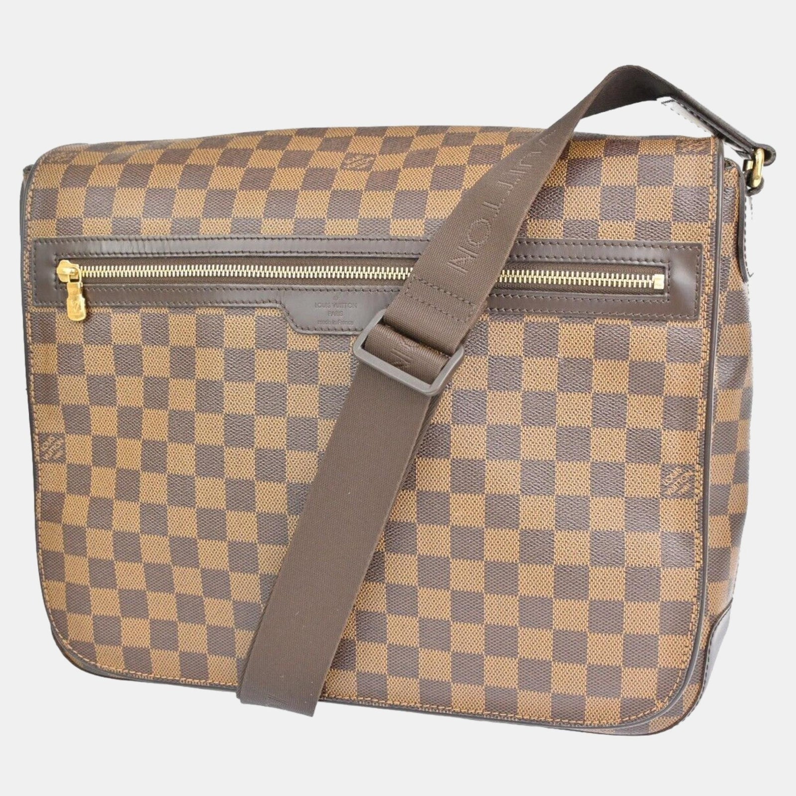 Louis Vuitton Braune Damier Ebene Canvas Bastille Messenger Bag