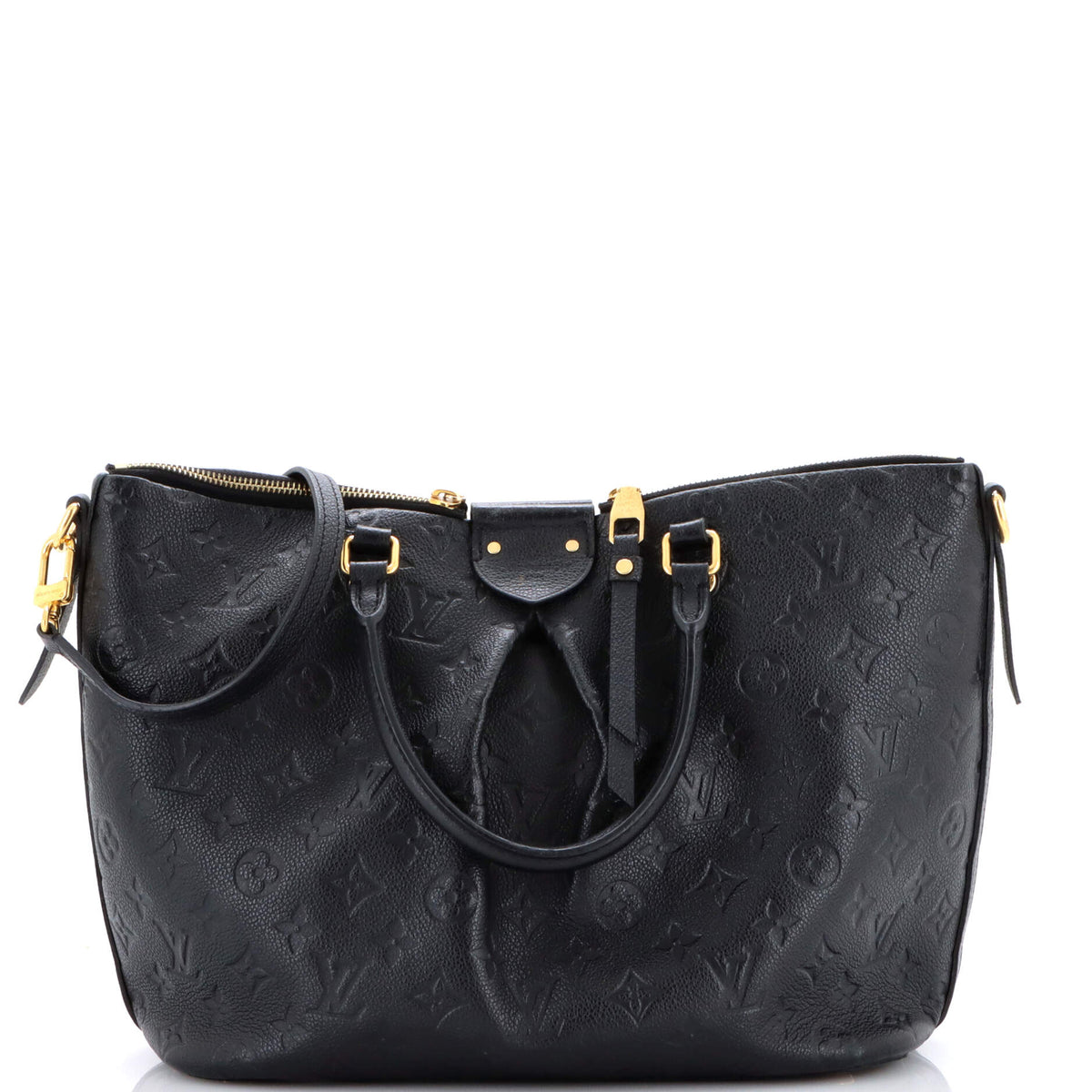 Louis Vuitton Mazarine Handbag Monogram Empreinte Leather MM