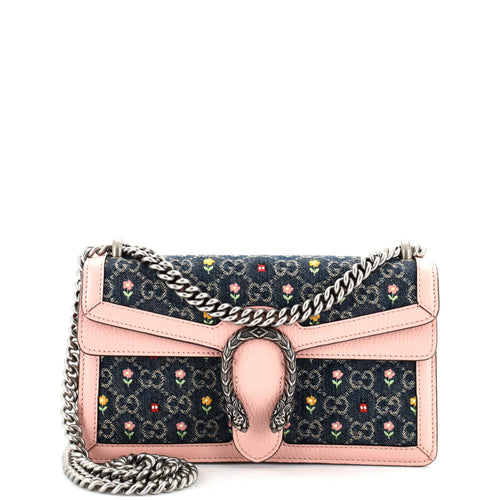 GUCCI Dionysus Bag Printed GG Denim Small