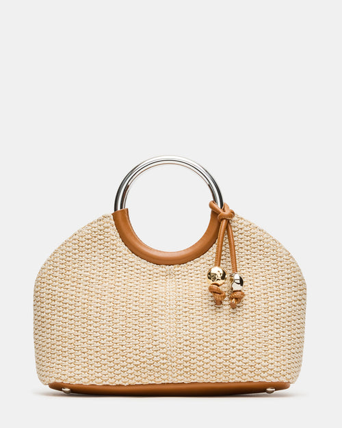 Women's Geena Straw Bag - Light Natural