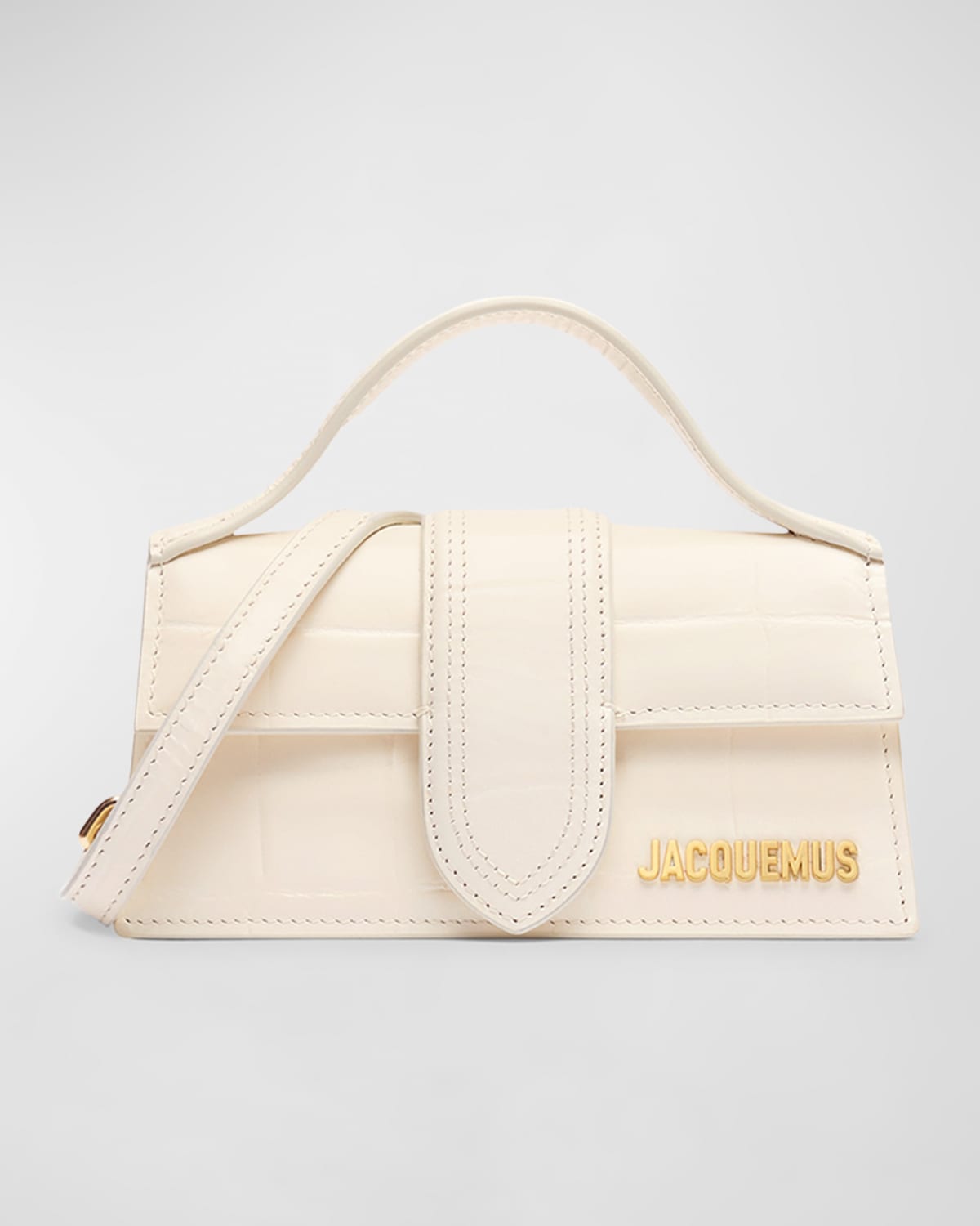 Boss Le Bambino Croc-Embossed Crossbody Bag