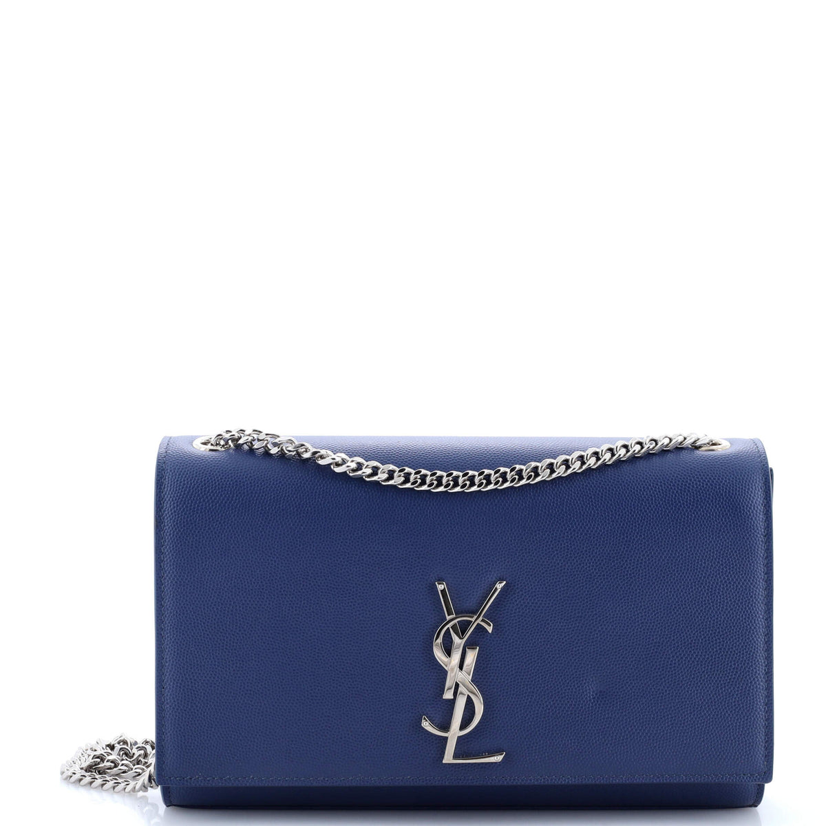 Saint Laurent Classic Monogram Crossbody Bag Grainy Leather Medium