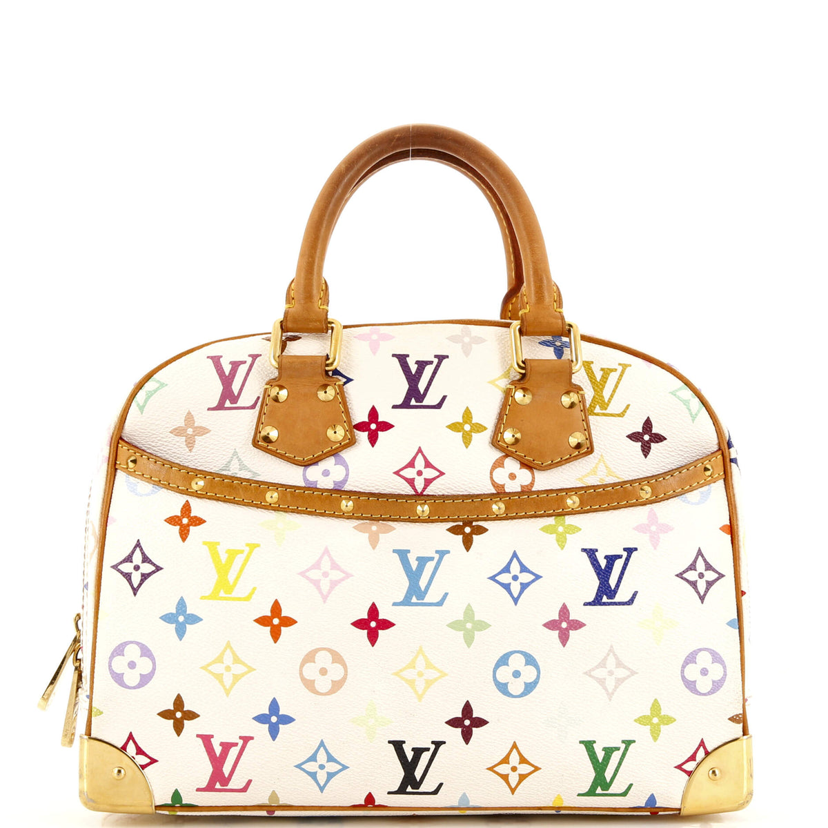 Louis Vuitton Trouville Handbag Monogram Multicolor