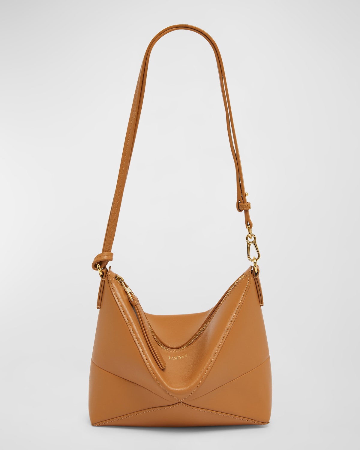 Loewe Puzzle Fold Leather Pouch Shoulder Bag