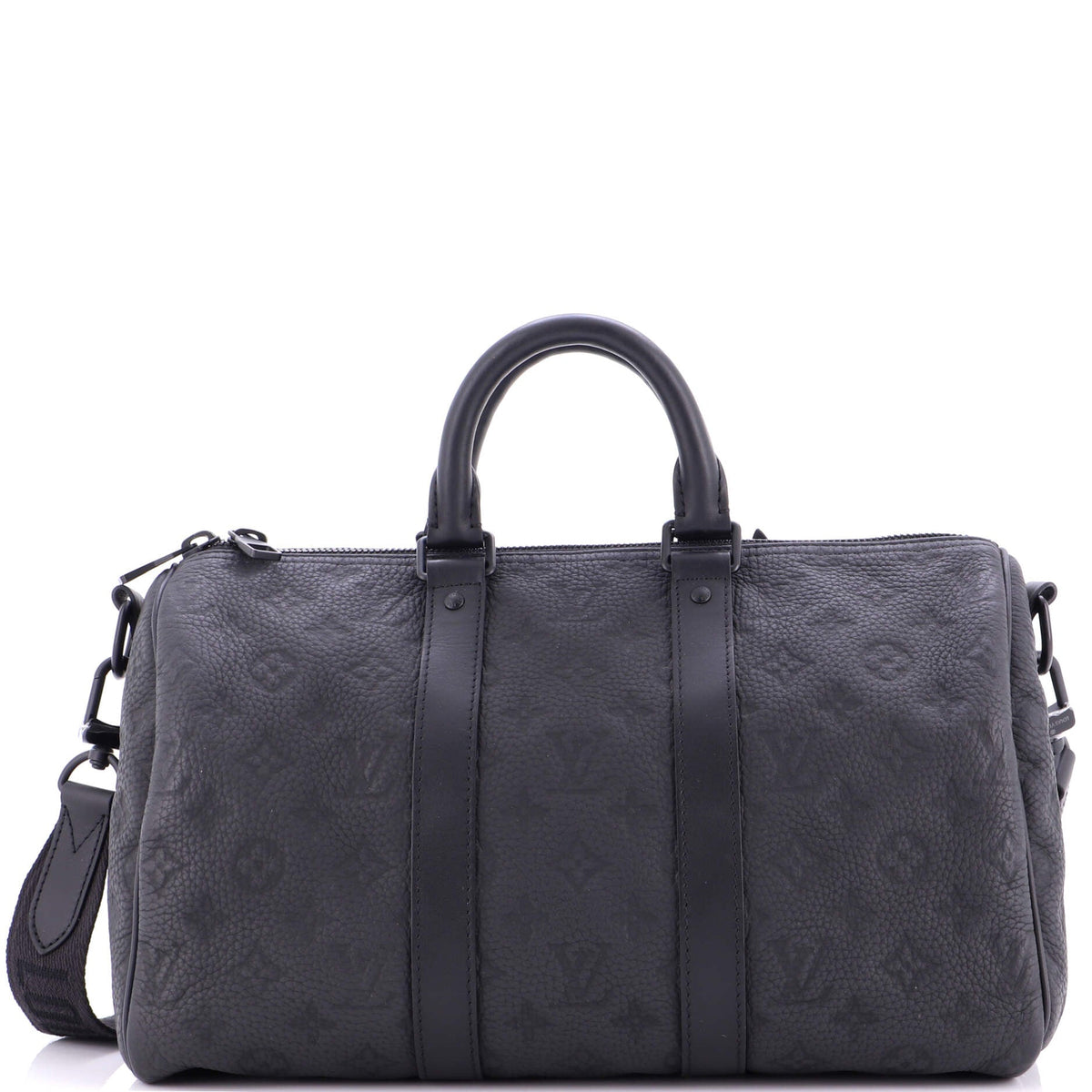 Louis Vuitton Keepall Bandouliere Bag Monogram Taurillon Leather 35