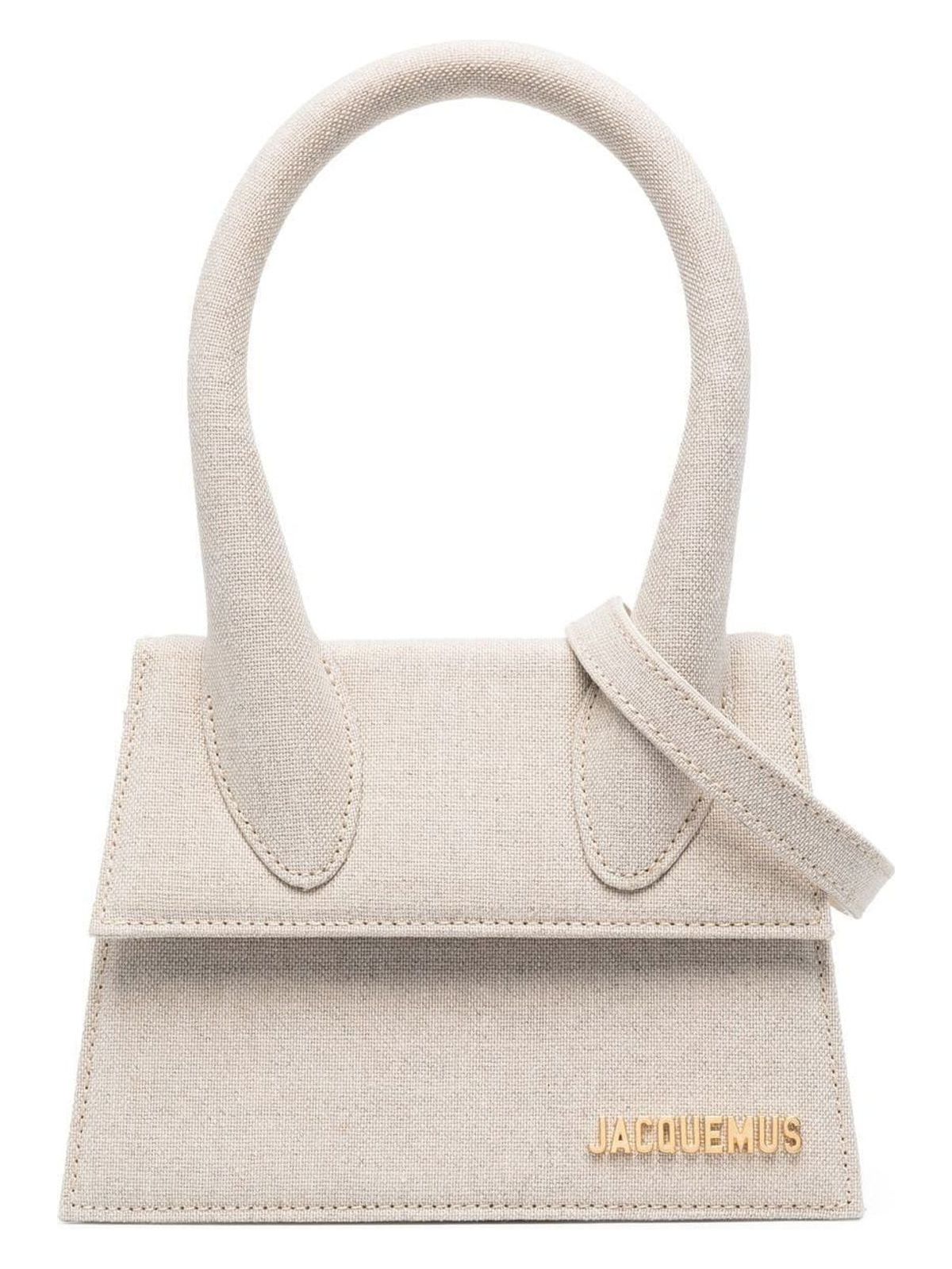 Jacquemus Women's Le Chiquito Moyen Handbag in Beige | 213BA002 Color 3071 Color 140