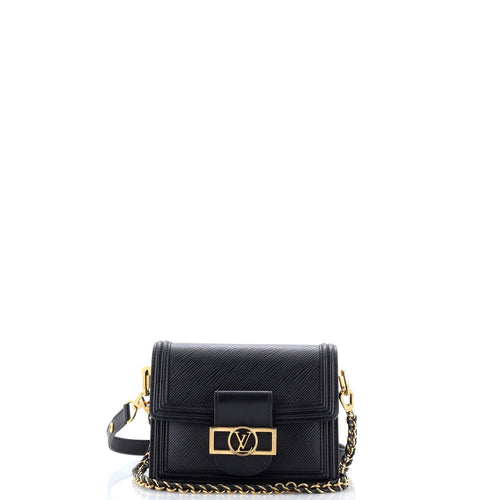 Dauphine Shoulder Bag Epi Leather Mini