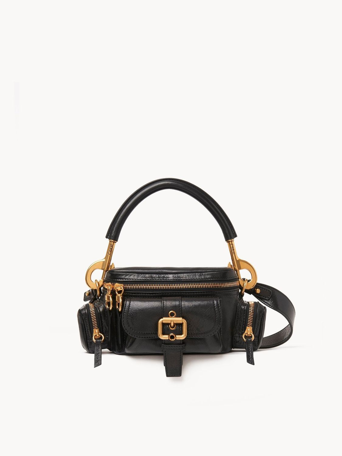Chloé Women's Small Camera Bag in Black | CHC24AS534N83