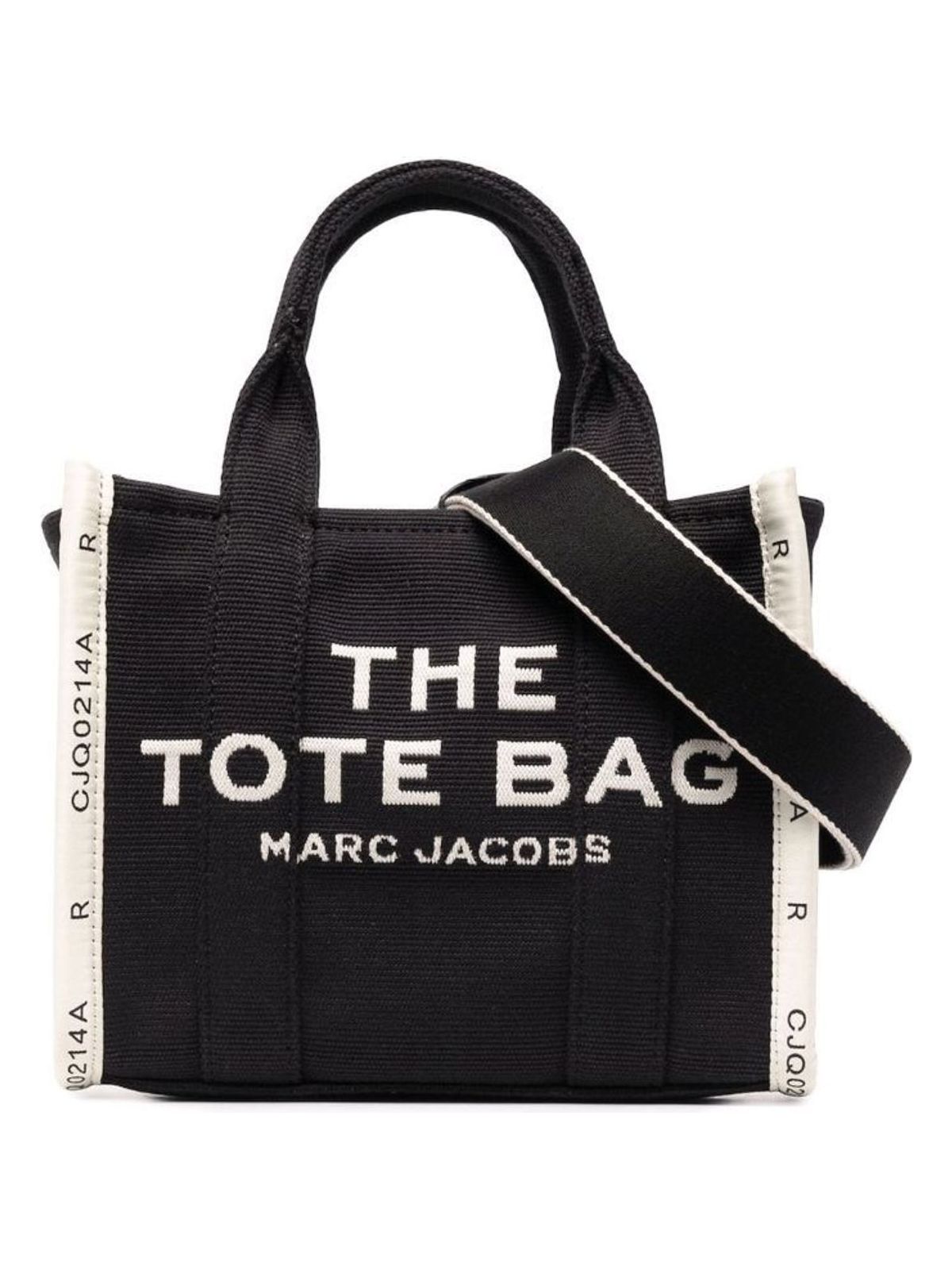 Marc Jacobs Women's The Jacquard Small Tote Bag in Black 001 | M0017025 Color BLACK Color 001